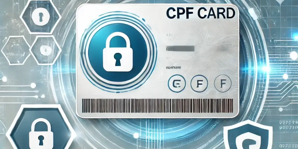 Pessoa profissional digitando um CPF em um site de consulta online para encontrar pessoas pelo CPF com segurança