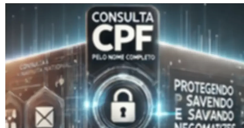 Consulta CPF Pelo Nome